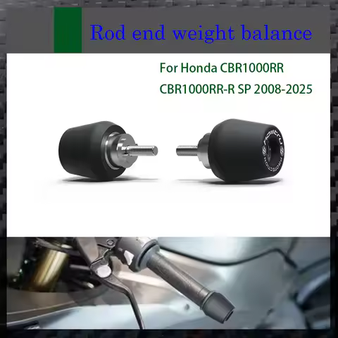 2025 New For Honda CBR1000RR CBR1000RR-R SP 2008-2023 2024 2025 Handle Bar End Weight Grips Cap