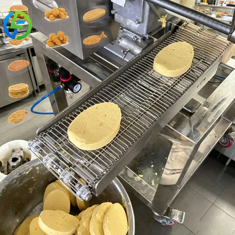 Commercial automatic meat patty forming machine industrial burger maker for restaurants and food factories Customized