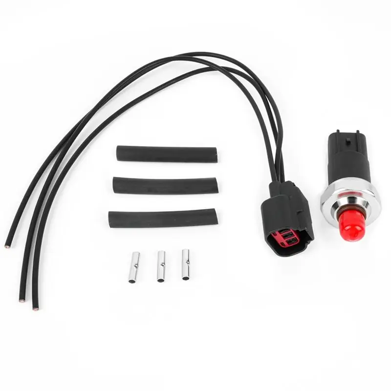 

A21F-BC3Z-9S599-C Fuel Pressure Sensor With Repair Wiring Kit For Ford F-250 F-350 F-450 F-550 2012-2016 6.7L Diesel Engine
