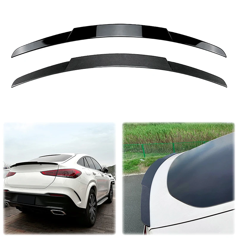 

For Mercedes Benz GLE Coupe C167 2020-2023 GLE350 GLE400 GLE450 GLE 53 GLE63 AMG High Quality ABS Car Rear Wing Spoiler