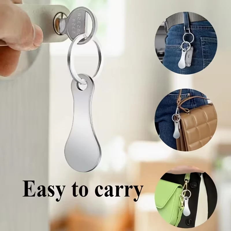 Supermarket Shopping Cart Token Keychain Set – Cart Token Tag, Key Charm, Backpack Accessory, Innovative Keychain