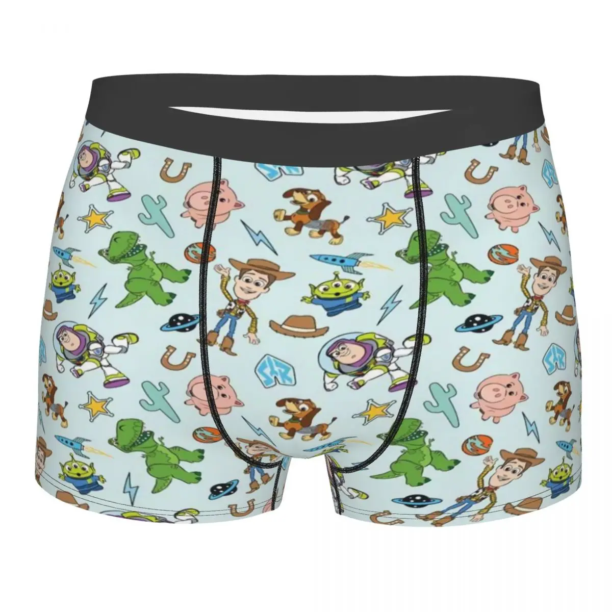 

Custom Toy Story Cartoon Underwear Male Print Boxer Shorts Panties Briefs Breathable Underpants