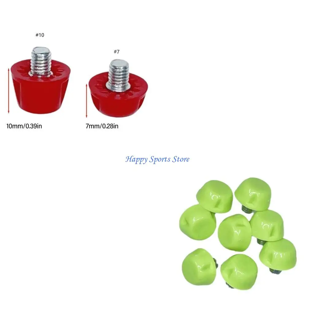 

12Pcs Boy Girl Shoes Football Studs Replacements Safety Plastic Football Studs
