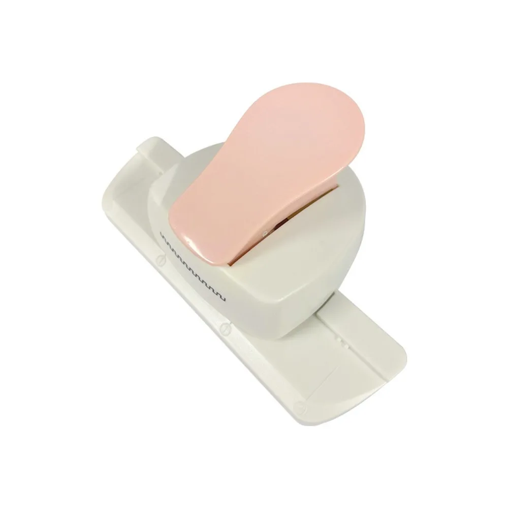 Punches Maker Labor Saving Stamp Border Punch DIY 3.3cm Embossing Machine Paper Cutting Handmade Stamp Shape Hole Punch for Card