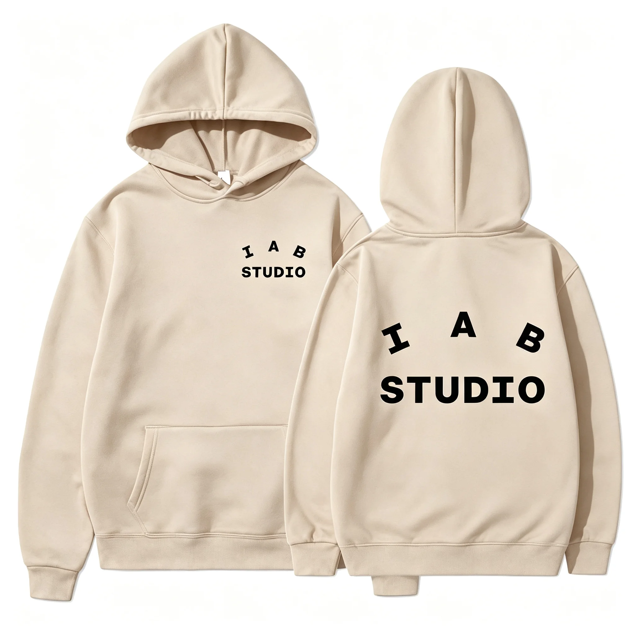2026 Hip-Hop Streetwear Herren Pullover Hoodie mit Front- und Rückseiten-Buchstabenmuster, Kapuzenpullover, lockerer Schnitt, lässige Alltagsoberteile für Herren – Detail 17