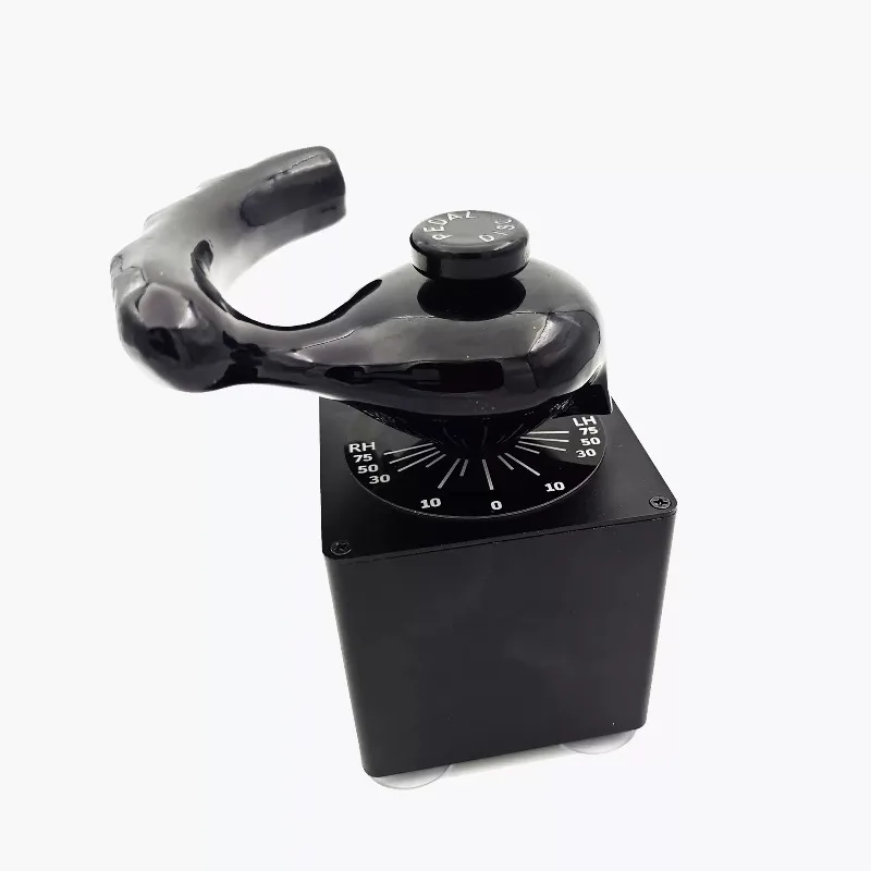 Flight Simulation A320 Steering Tiller Nose Wheel Steering Tiller USB Version (Left/Right-Handed) for Xplan