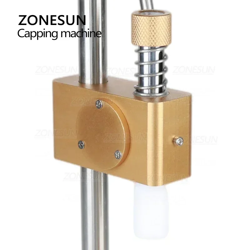 ZONESUN ZS-YG30 Pinza de perfume manual para botellas de vidrio con sellado de tapa de spray de cuello metálico