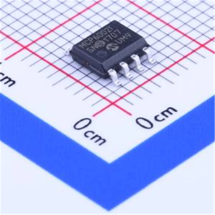 50PCS/LOT MCP6002T-I/SN (operational amplifier)