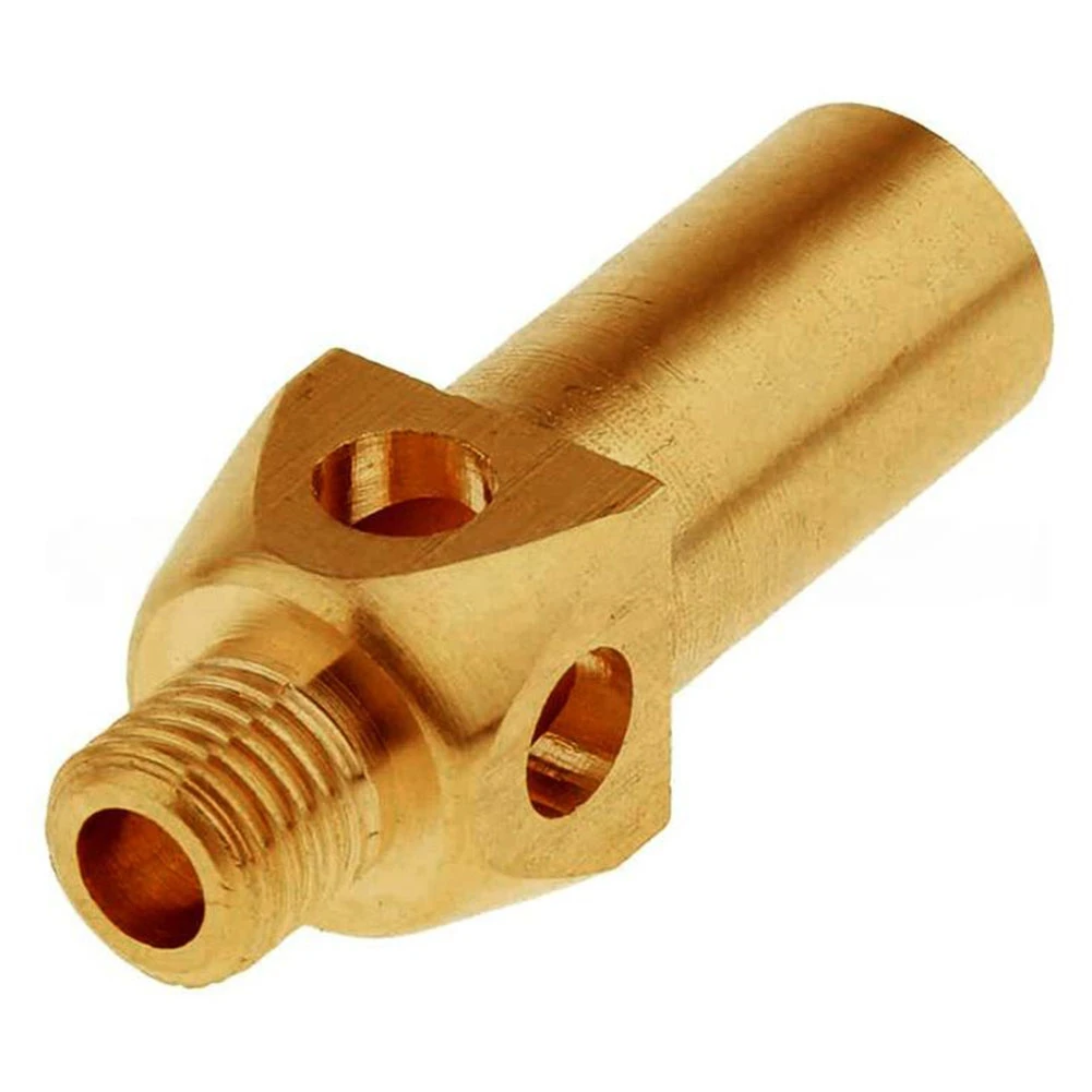 Pack of 5 Gas Stove Burner Parts: Brass Gas Nozzle/Jet
