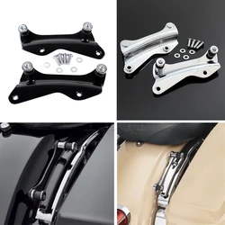Motorcycle 4 Point Docking Hardware Kit Backrest Mount For Harley Touring Road King Glide Street Glide Electra Glide FLHR 14-22