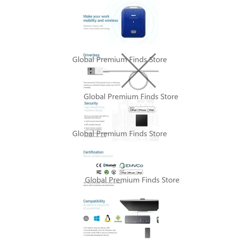 BR301-C18 Bluetooth…