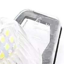 2PCS 6000K White Error‑Free LED License Plate Lamp For Honda CR‑V Fit Jazz Crosstour Odyssey Car Number Plate Light