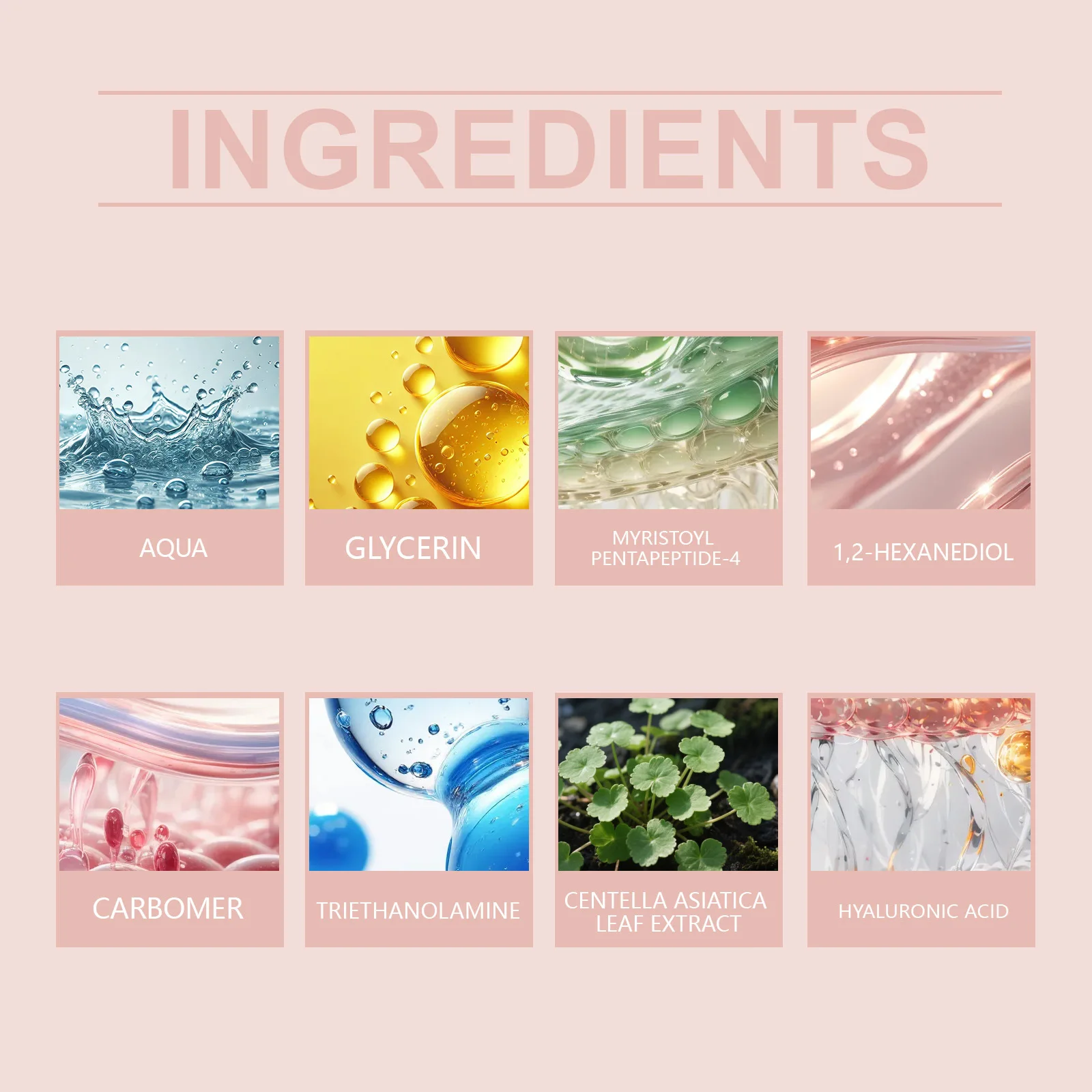 Suero de Crecimiento Rápido para Pestañas, Potenciador Natural de Pestañas, Tratamiento para Pestañas Más Largas, Voluminosas y Gruesas, Nuevos Productos para el Cuidado de los Ojos y Maquillaje