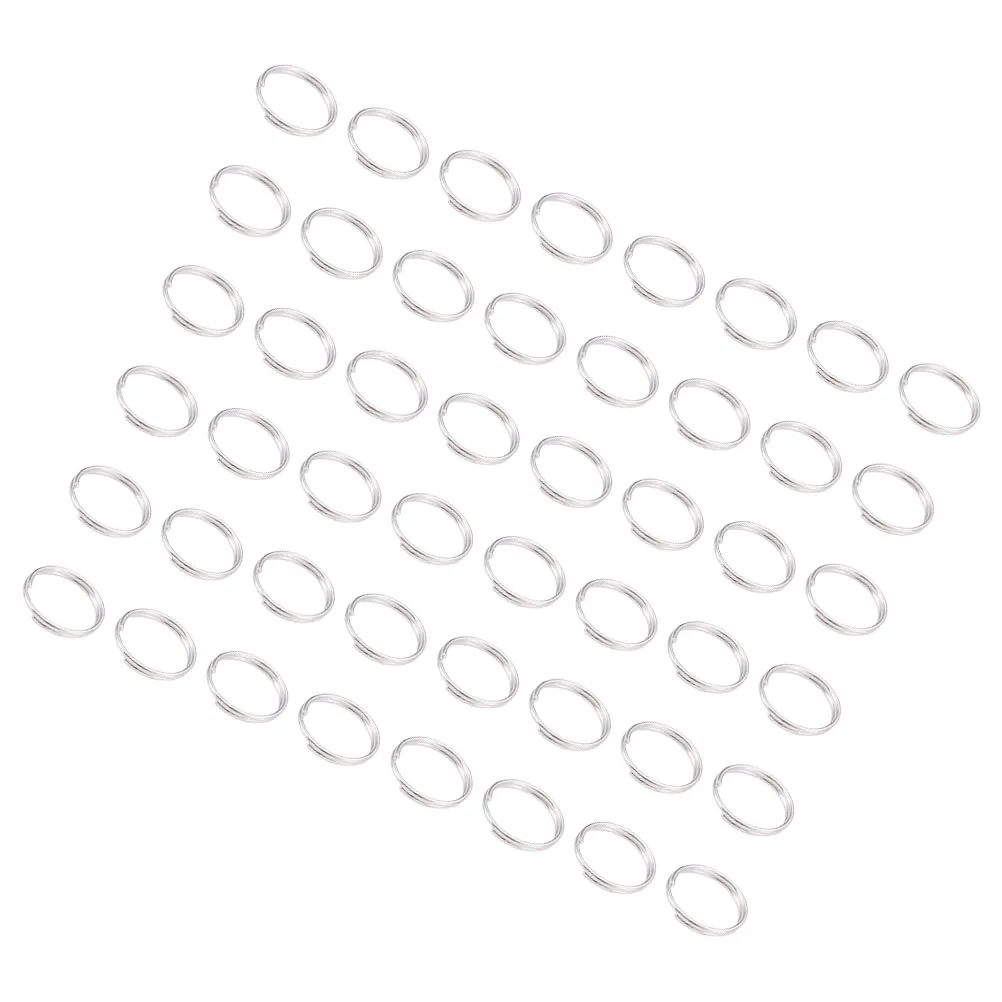 

500 Pcs Necklace Bracelet Accessories Double Circle Connective Rings Opening Bright Color Jewelry Making Kit Handmade Crafts