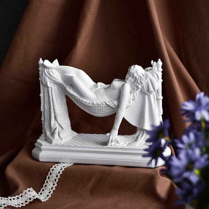 Статуя Венеры Музы из смолы, скандинавское украшение для входа в дом, художественный эскиз для комнаты, поделки из смолы, очаровательные декоративные скульптуры