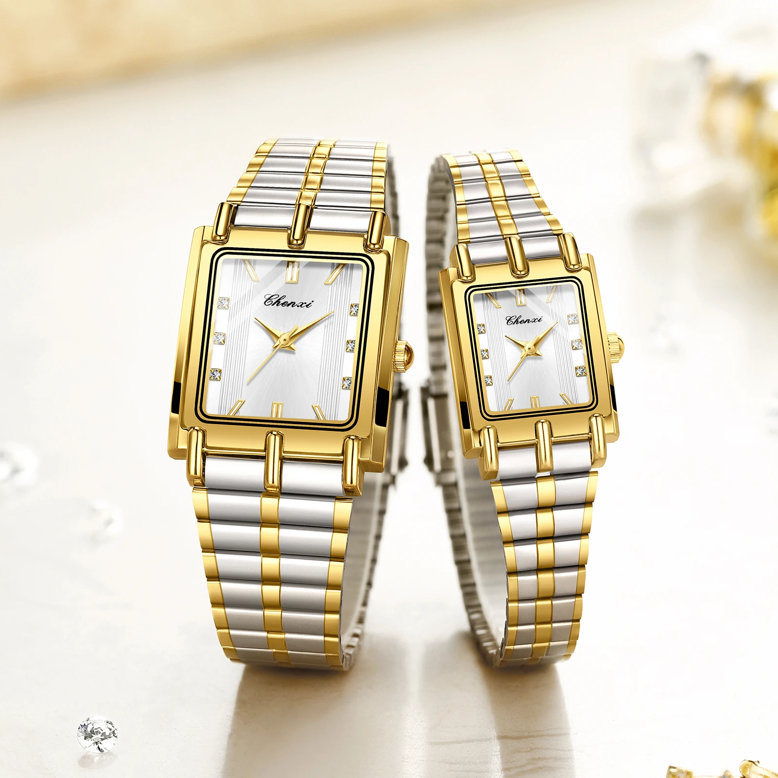 CHENXI 106 Nowy 1 szt. Modny Z – Cartier Watch Tank recenzja i cena