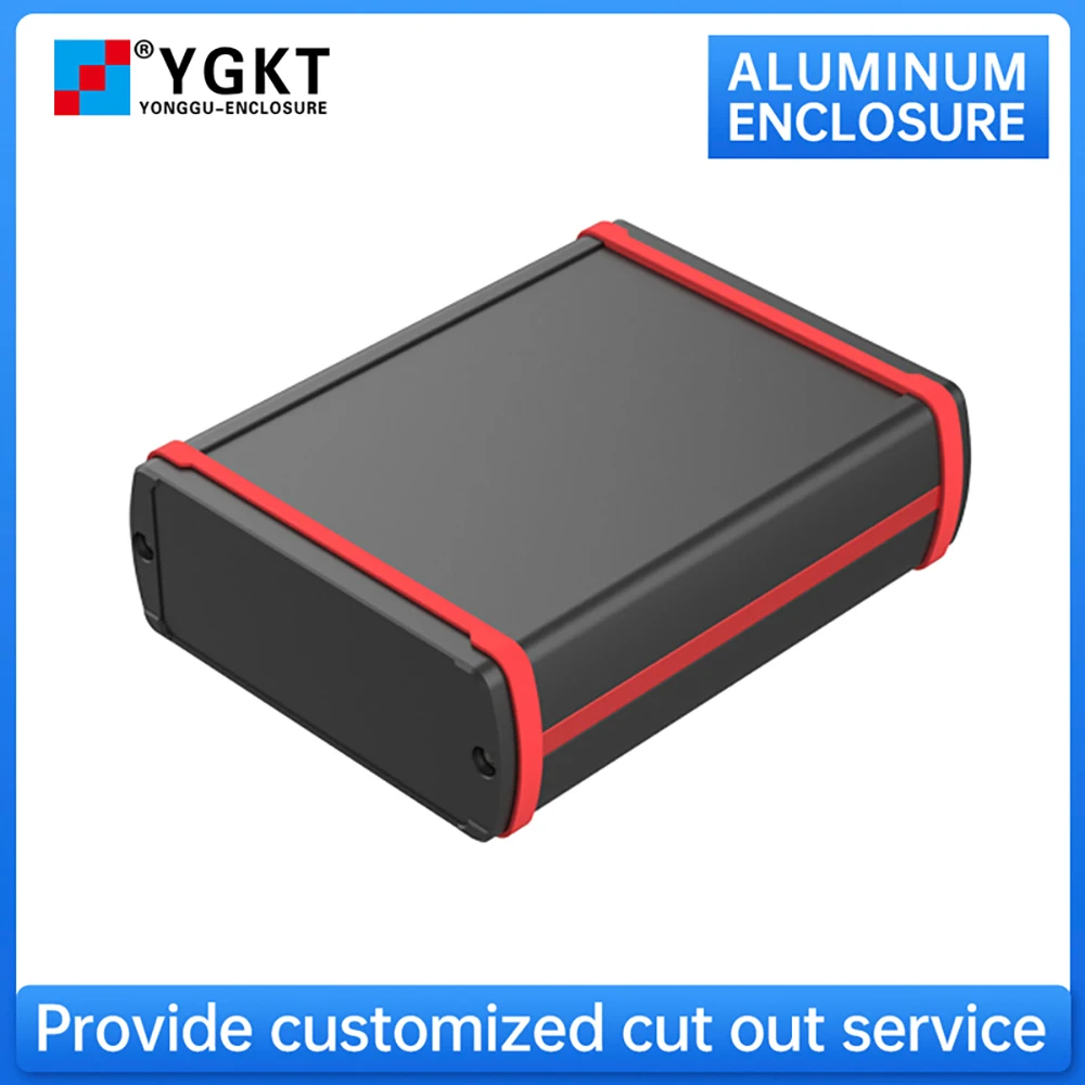 Portable Industrial Control Integrated Case Security Electronics Enclosure PCB Instrument Aluminum Waterproof Box MJ03 108*42MM