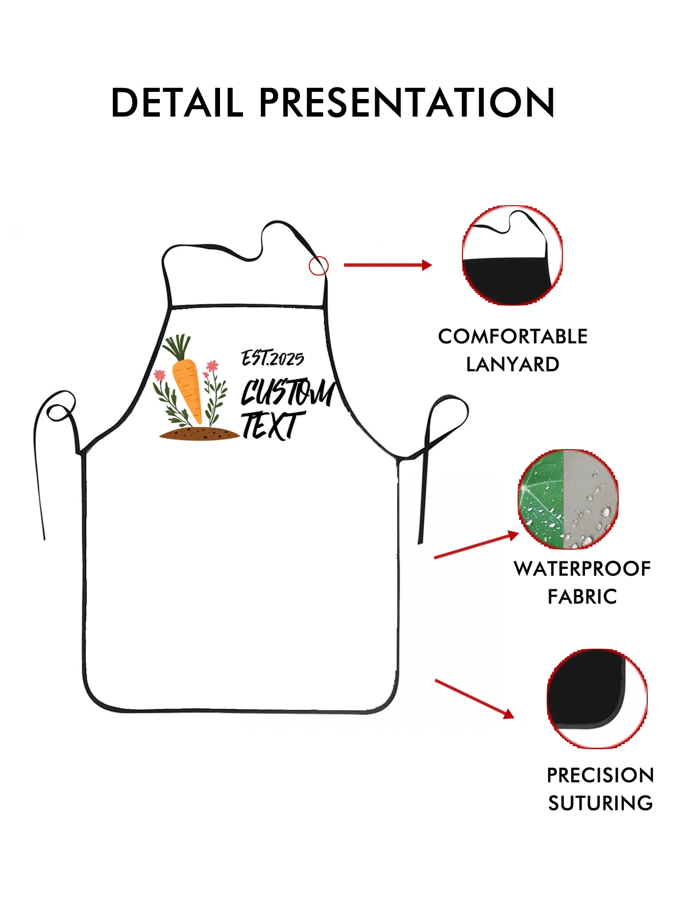 مخصص طباعة النص الرجال المطبخ المئزر التوقيع مآزر المطبخ المنزل الخبز الملابس عيد ميلاد سعيد