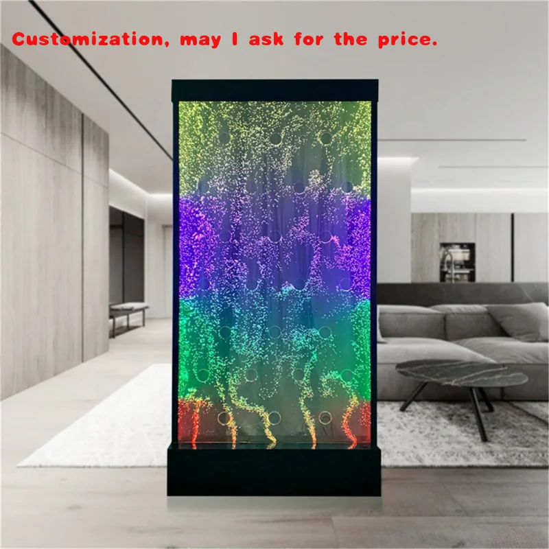 

custom.Dance Bubble Wall Screens Room Dividers Decorative Lighting Bubble Wall Panel LED Light Outdoor or Indoor Fou