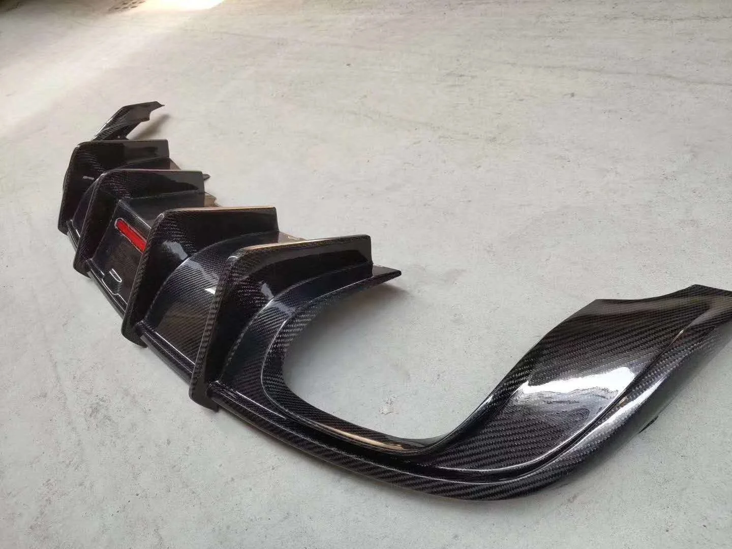 

High Quality Carbon Fiber S5 Rear Bumper Diffuser for A5 S5 8T 17-19