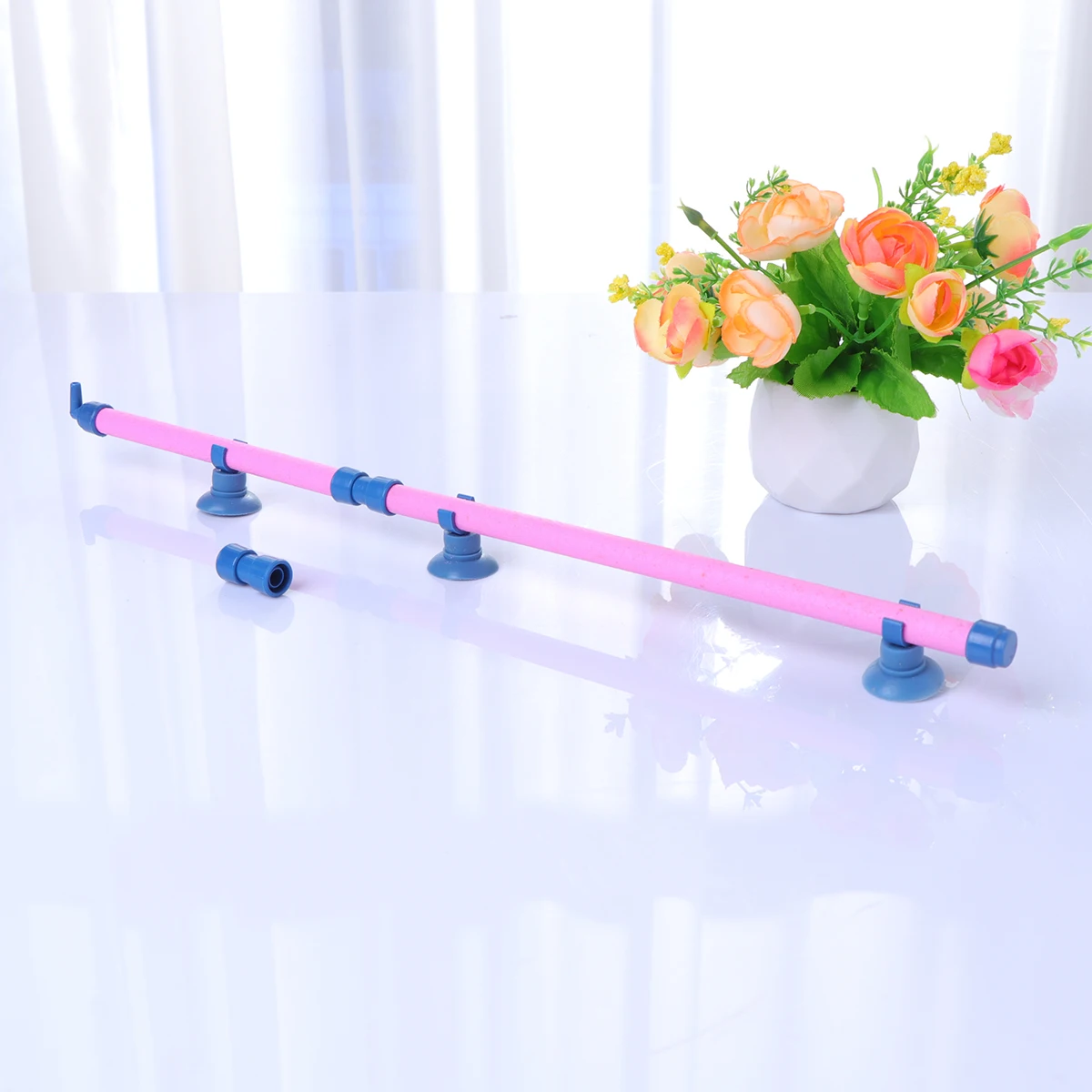

14 Inch Stone Bubble Bar for Fish Tank Aquarium Aerator 2 Suction Cups Air Tiny Bubbles Wall Pet Supplies
