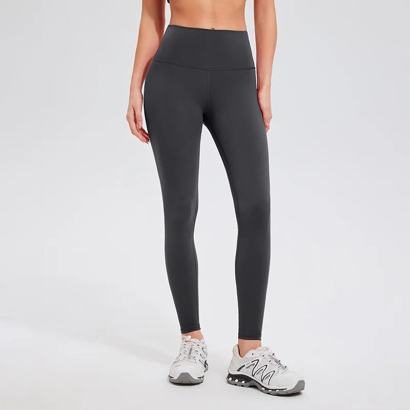 Pantalones de Yoga sueltos para mujer, vendaje con lazo, vacaciones en la playa, ajustados, primavera y verano, cepillados, versátiles, góticos, irregulares, Punk, ahuecados, Beige