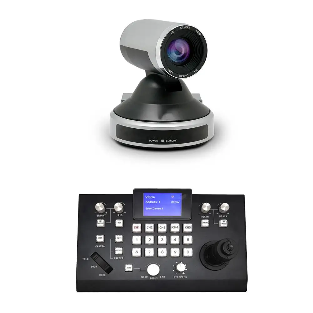 OEM ODM 2.07mp Usb3.0 Video Conference Camera 1080 20x Optical Zoom Ip Ptz Controller For Live Events Broadcasting
