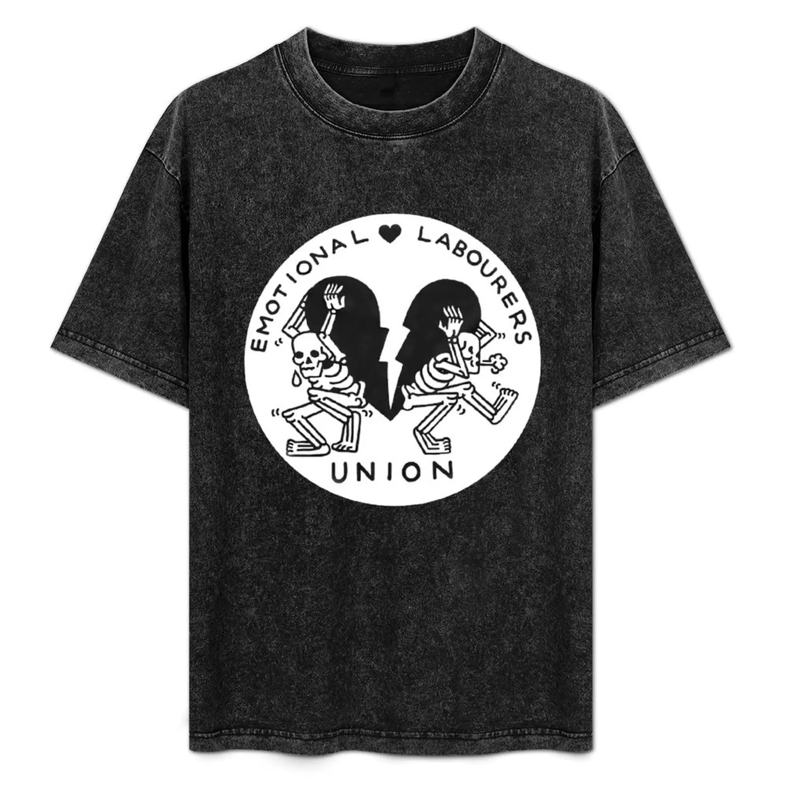 

Emotional Labourers Union Black t Shirt T-Shirt t shirt custom print cotton t shirt pack T-Shirt