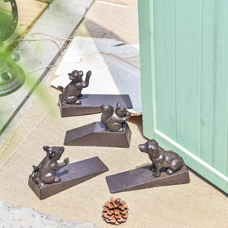 

Твердый противоскользящий сверхмощный дверной блок, ветрозащитный и предотвращающий столкновения, клин Кармен, декоративная заглушка для дверного шва, дверное колье