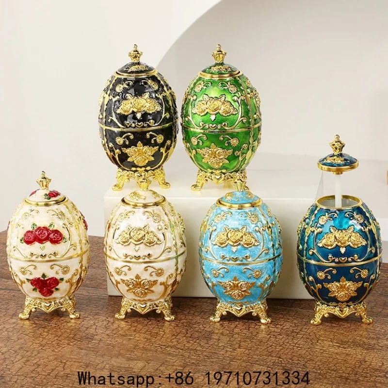 

Convenient Fashion Metal Retro Toothpick Holder Toothpick Holder European Automatic Toothpick Holder Home Storage Decoration