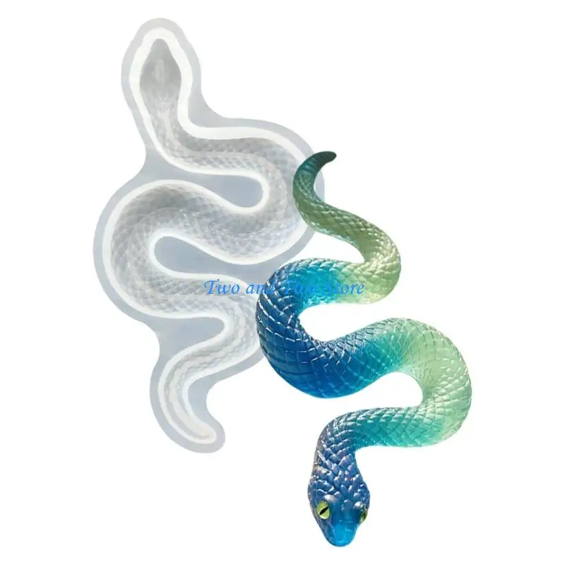 HX6F High Quality Snake Silicone Mold Perfect For Handmade Jewelry And Models
