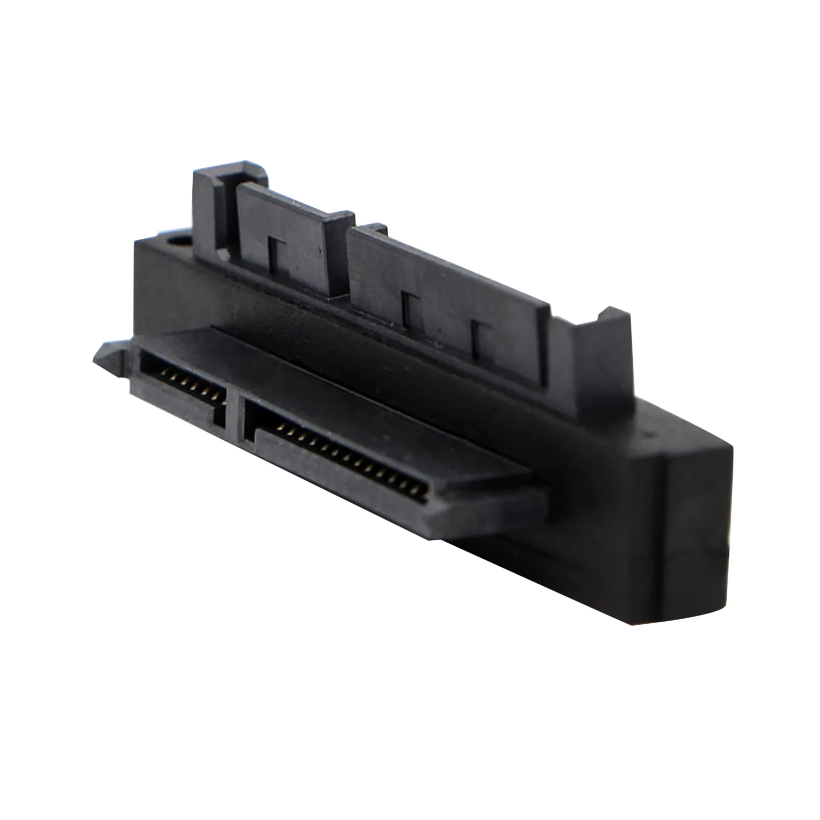 Adattatore convertitore di estensione del connettore femmina SATA 22pin 7 + 15 maschio a SATA a 22pin ad angolo retto a 90 gradi per accessori per Hard Disk