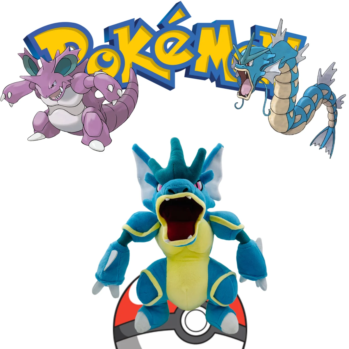 Pokemon peluche Pikachu Gyarados Nidoking poupée Steelix Arceus jouet Jirachi Flareon Pachirisu lentpoke ampharos écureuil