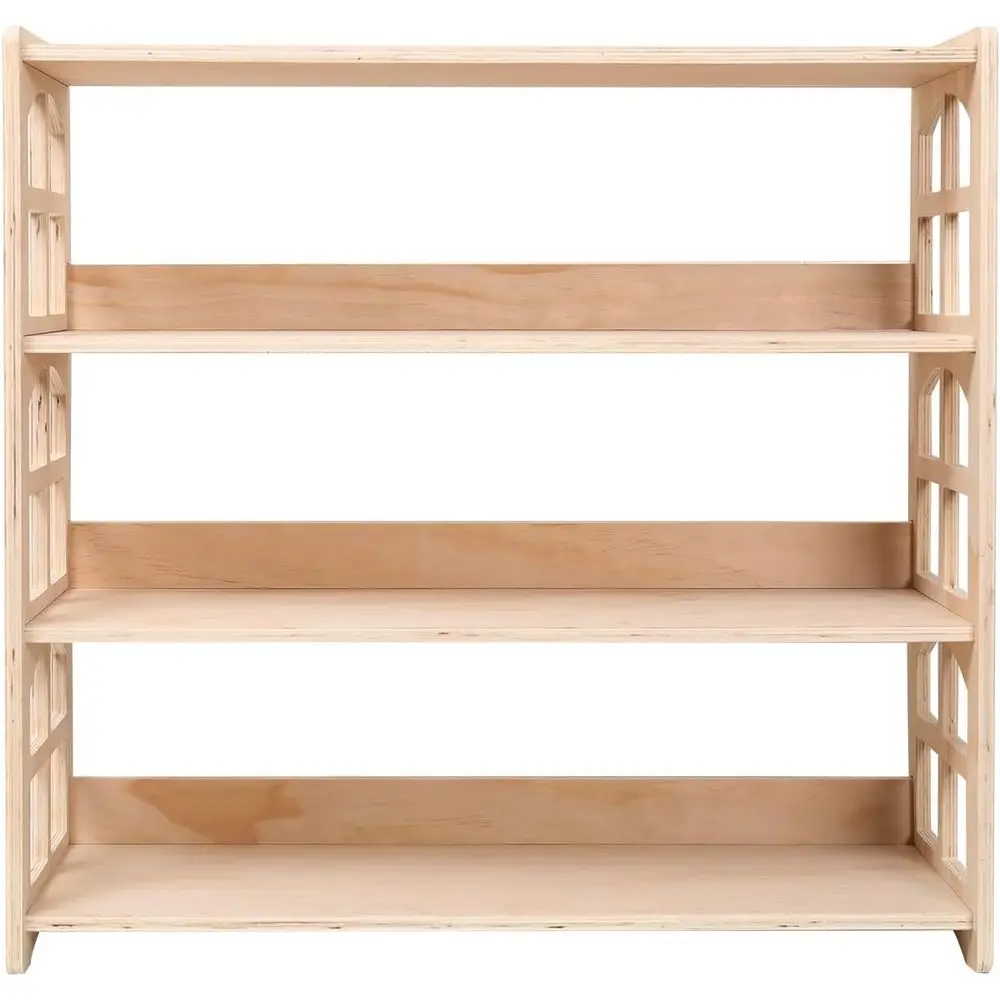 رف كتب مونتيسوري، رف ألعاب، منظم تخزين للأطفال، أرفف كتب للألعاب، غرفة أطفال، قوية وآمنة، فصول خشبية للأطفال الصغار #4