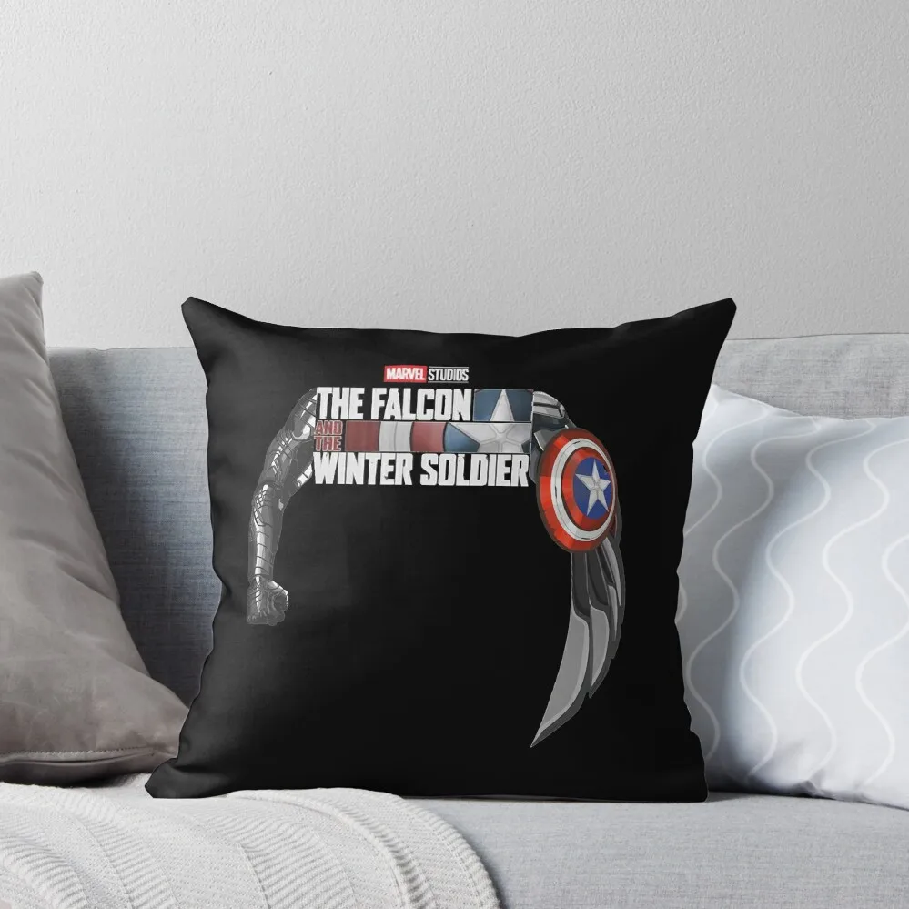 Vintage The Falcon And The Winter Soldier Christmas Throw Pillow luxury home accessories sleeping pillows Sofa Cover pillow