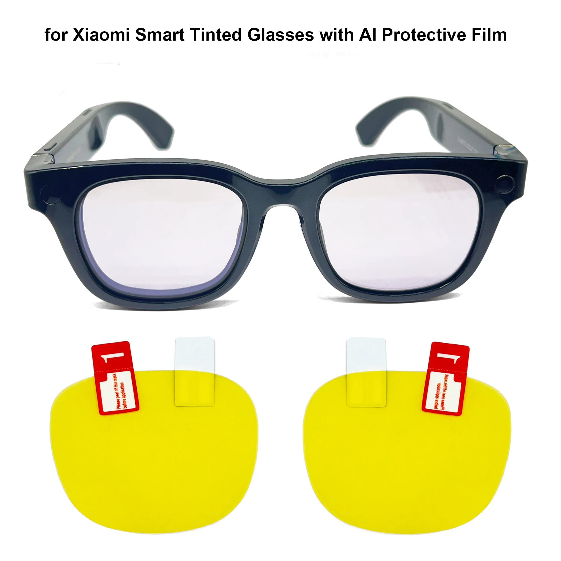 

For Xiaomi Smart Tinted Glasses With AI Protective Film Anti-Scratch Protective Film Lens Film For Xiaomi Photochromic Glasses