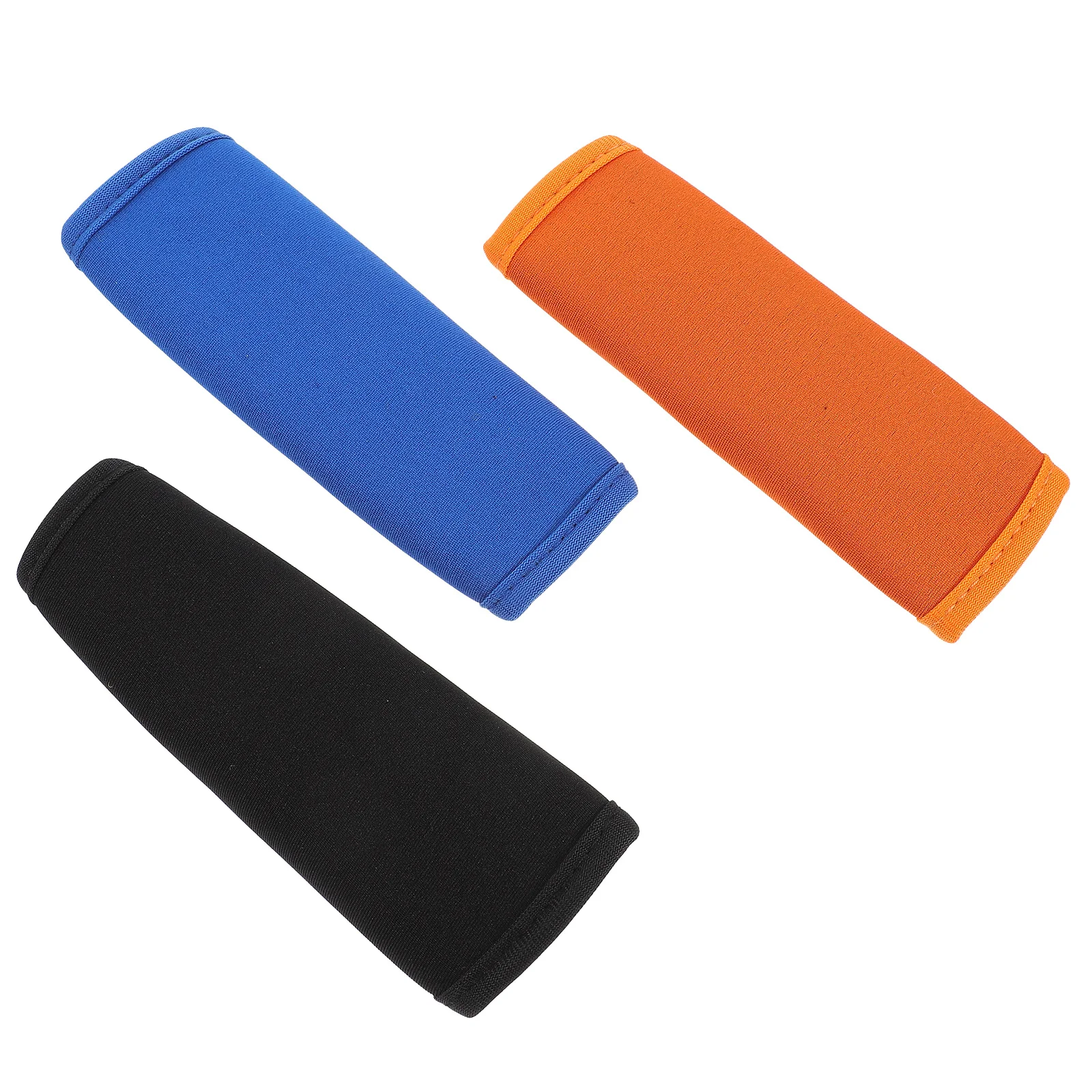 3Pcs Luggage Handle Grip Wrap Covers Neoprene Replacement for Suitcases Travel Protector Luggage Identifier Suitcase Handle Wrap