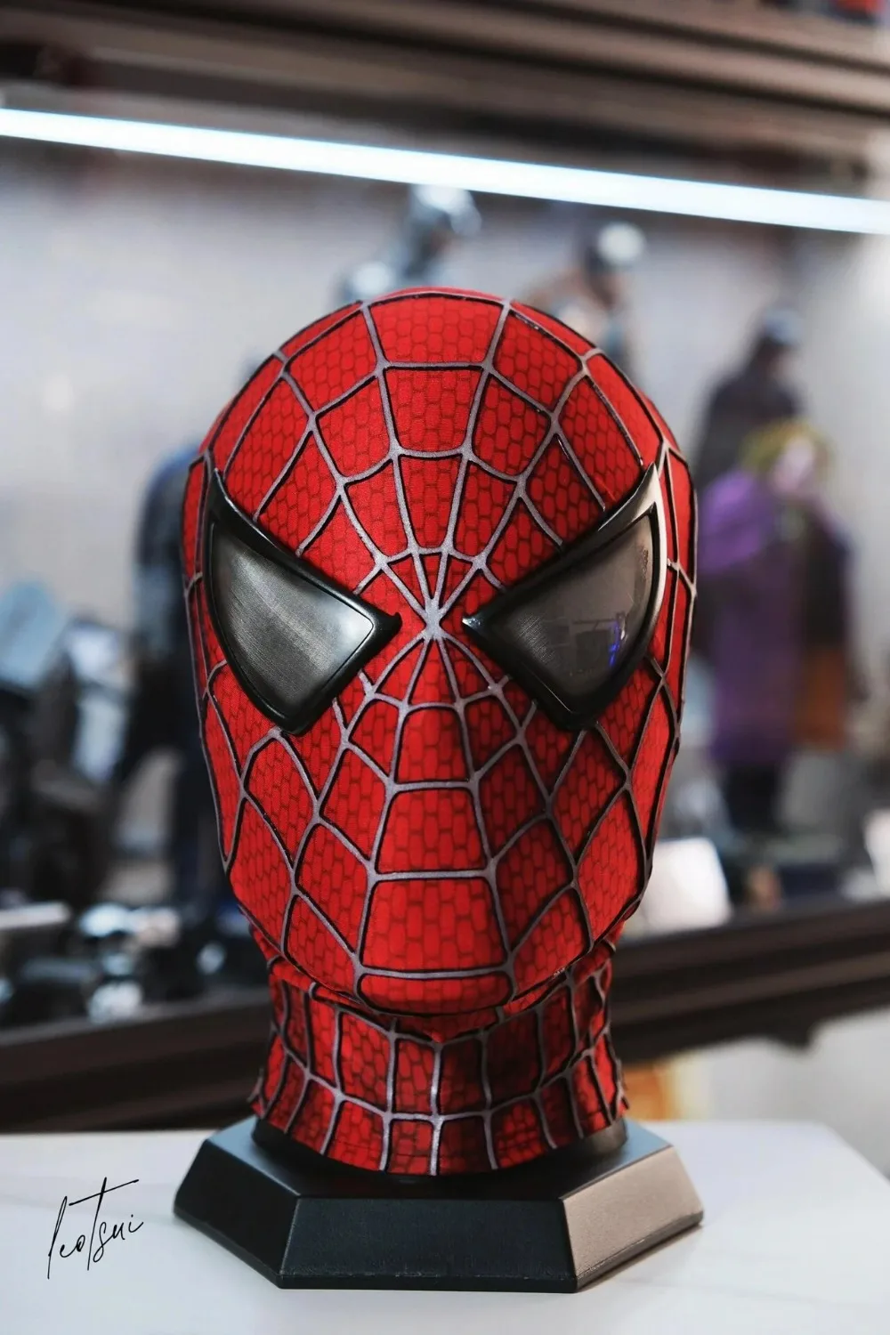 ヴェノムマスク トビー スパイダーマンマスク フェイスシェル