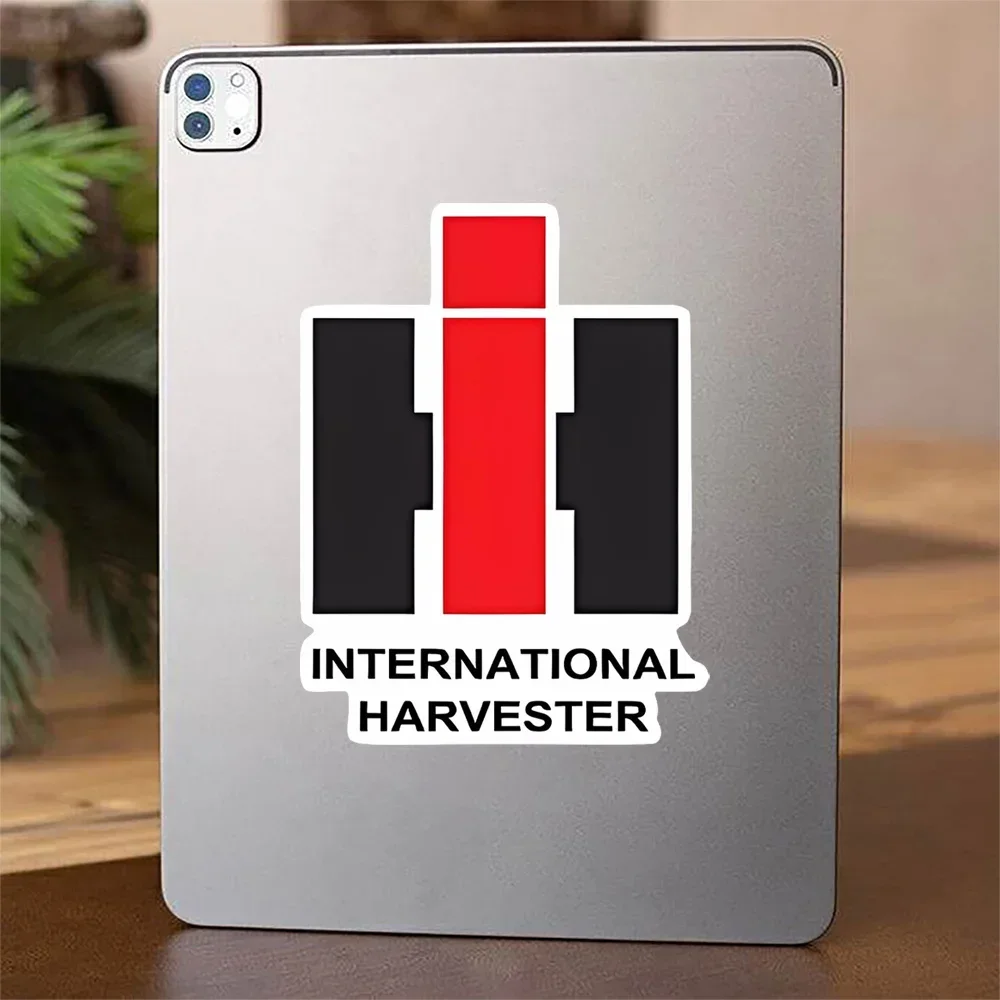 

1 шт. наклейка с логотипом International Harvester, классический черно-красный дизайн, прочные водонепроницаемые наклейки для автомобилей и повседневного использования.