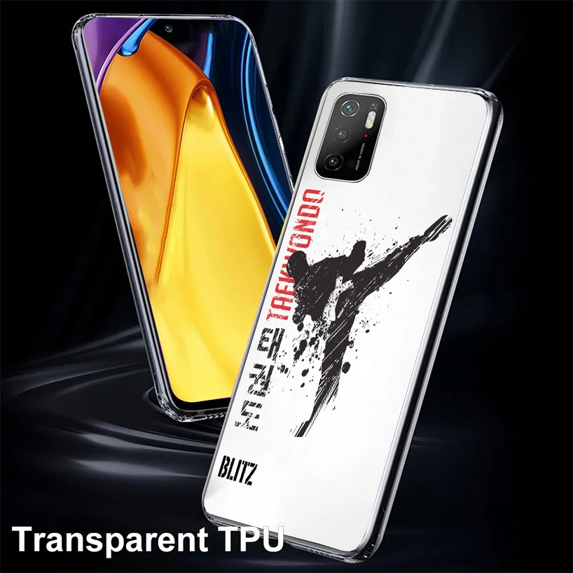 Kungfu Taekwondo Phnoe Case for Xiaomi Poco X5 Pro X4 Gt X3 Nfc M5S M4 M3 M2 F3 F2 F1 Mi Note 10 Lite A2 A3 Unique Cover Coque