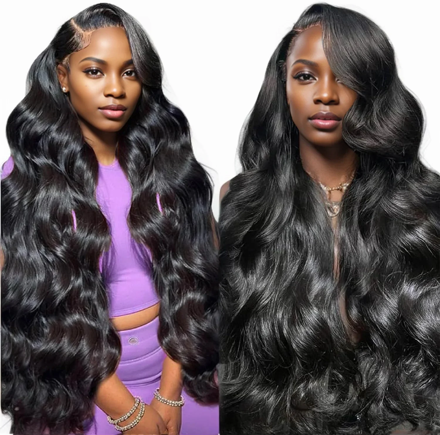 

30 40 Inch 13x6 Body Wave Lace Front Wigs Human Hair Pre Plucked 180% Density 13x4 Hd Lace Ftont Wig Water Wave Curly Wig