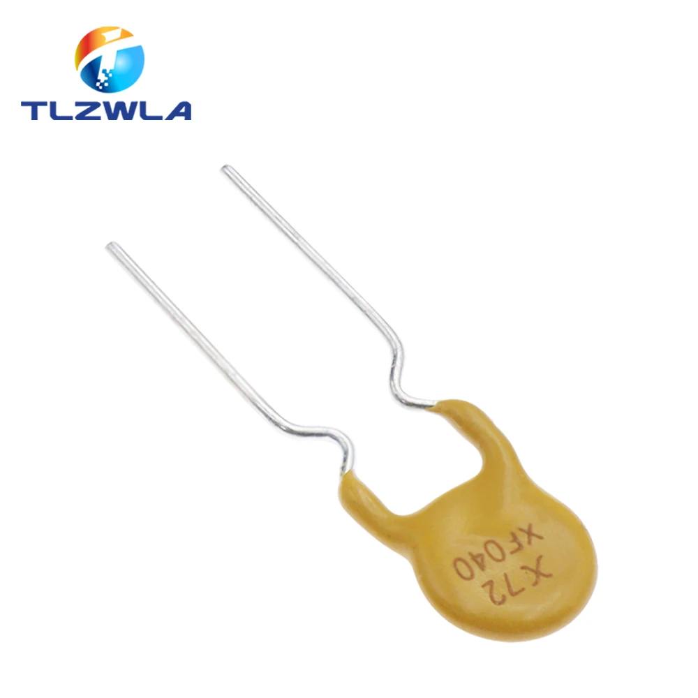 Fusible réinitialisable PPTC 72V 0,4a 400MA, 10 pièces, RXEF040 XF040, pas 5MM