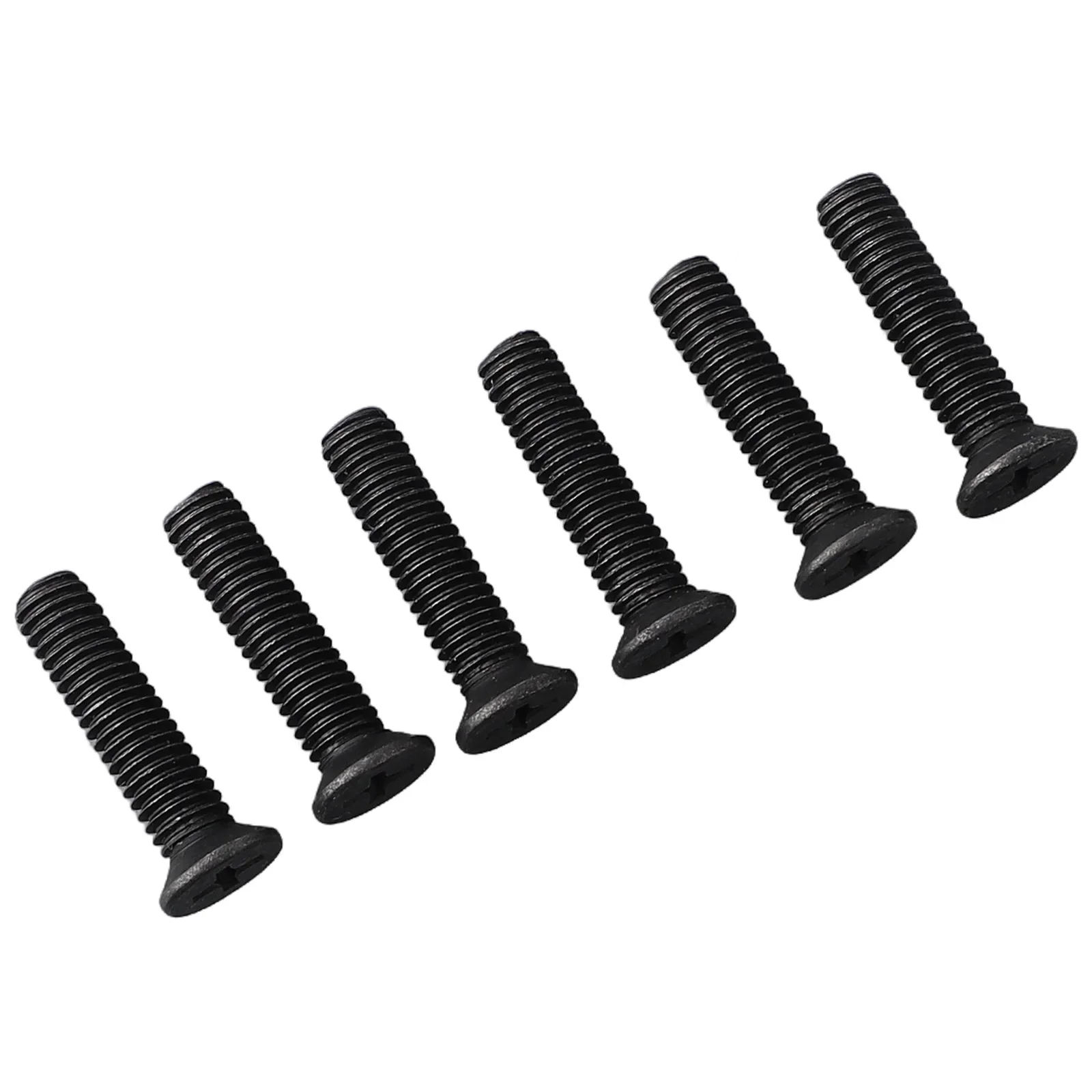 Drill Chuck Fixing Screw 6pcs Adapter Anti-thread Bits Black For UNF M5/M6*25mm Power Tools Thread 1/2inch 3/8inch