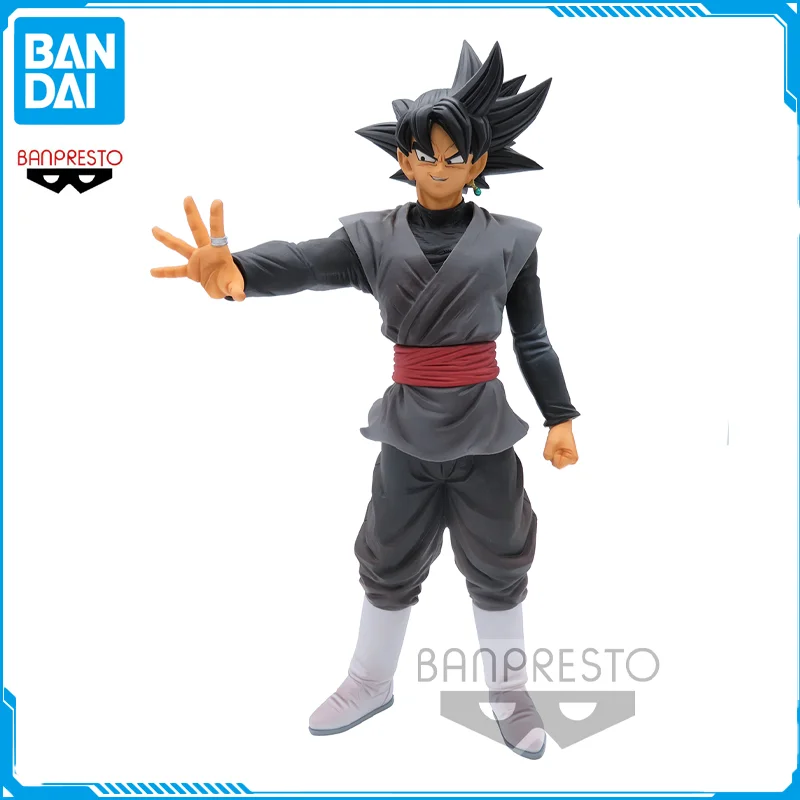 

In Stock Bandai Grandista Nero Dragon Ball Super Black Gokuu Original Anime Figure Model Toys Action Figures Collection Doll Pvc