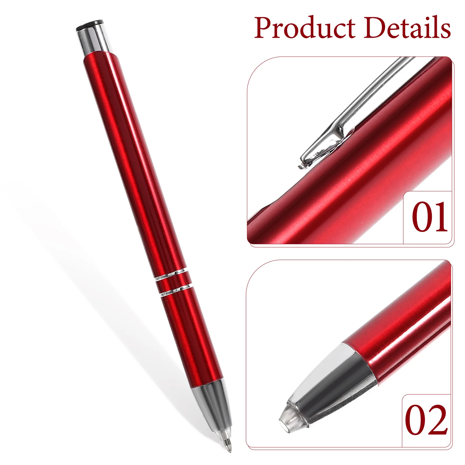 Lighted Ballpoint Pen Office Stationery Gift 2 1 for Nurses Iron with Sign Pens