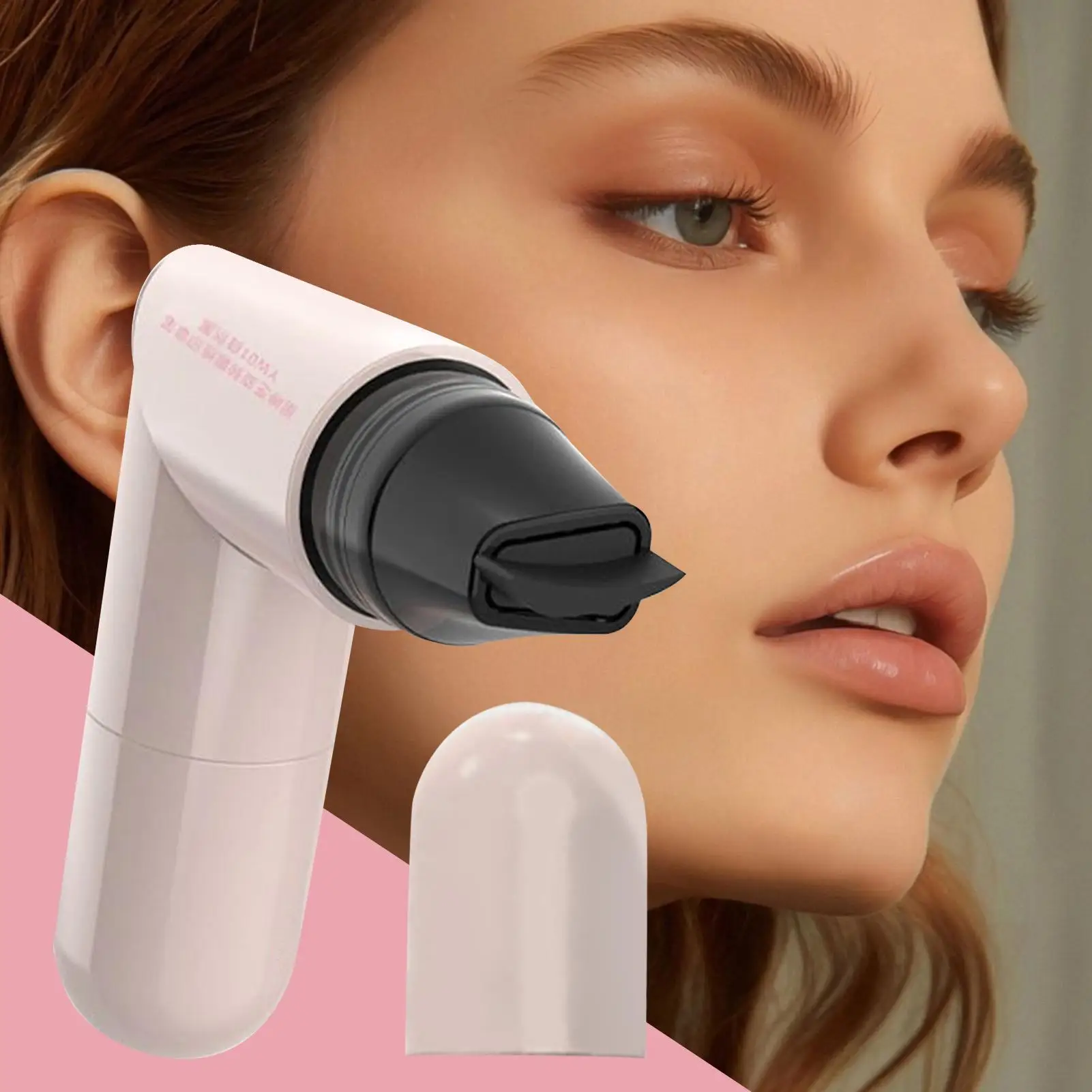 Sello de extremo de ojo alado negro/marrón, doble punta, maquillaje para mujer, sello de ala para extremo de ojo, plantilla impermeable, cosméticos portátiles de secado rápido