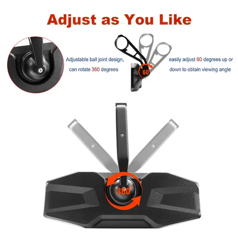

UTV Rear View Center Mirror Compatible with Polaris General 1000 XP RZR S 4 570 900 2881540 Ultra Durable for Long Rides
