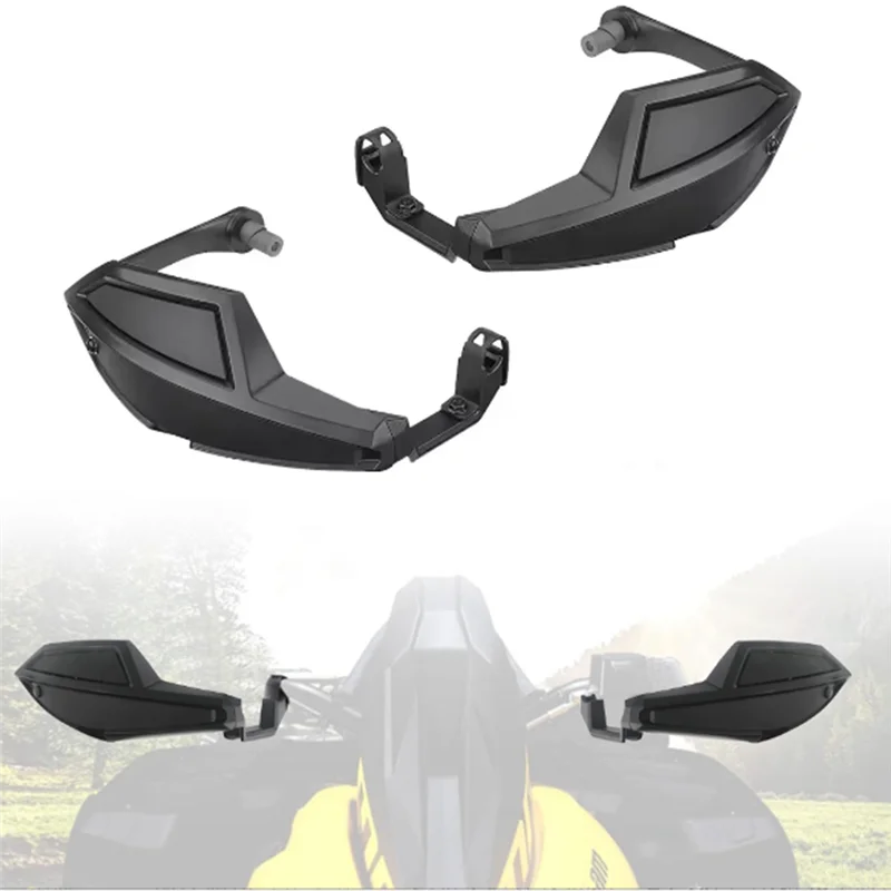 

A96E-ATV Hand Guard Wind Deflector Handlebar Protector Kit For Can-Am G2 G2L G2S Outlander 450 Renegade 500