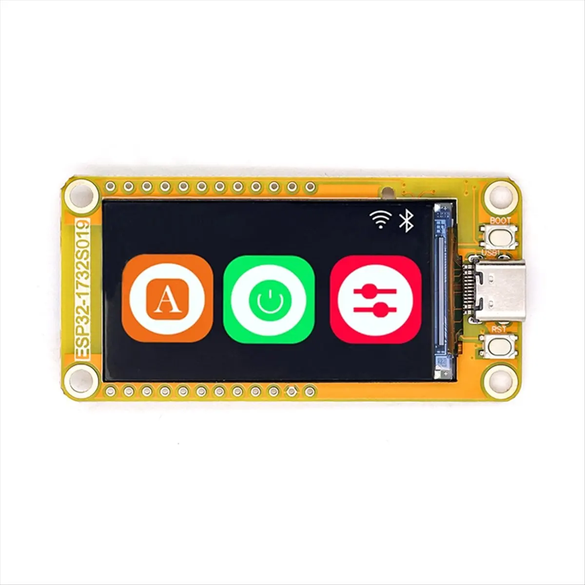 ESP32-S3 1.9In IPS LCD TFT Module 170x320 Resolution Smart Display Screen with 8M PSRAM 16M Flash LVGL WiFi & Bluetooth