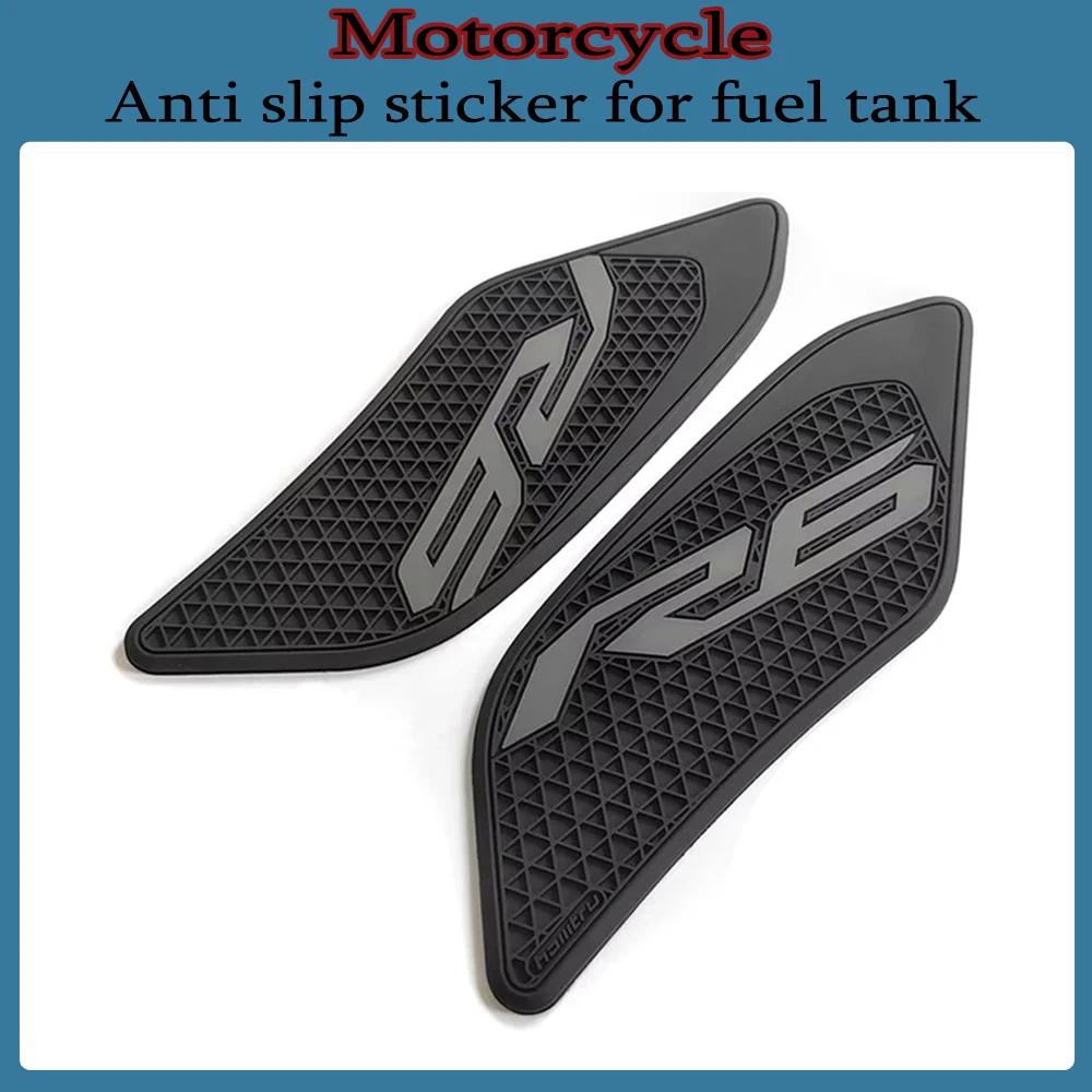 

Motorcycle Side Tank Pad Knee Protection For Yamaha YZF R6 2017-2025 Motorcycle Stickers